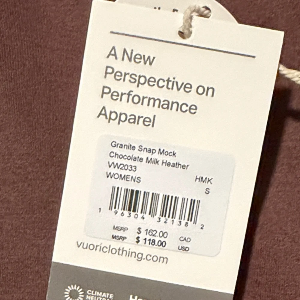 Vuori Granite Performance Mock Sweater (S) + Jogger (M) Set - Picture 3 of 10